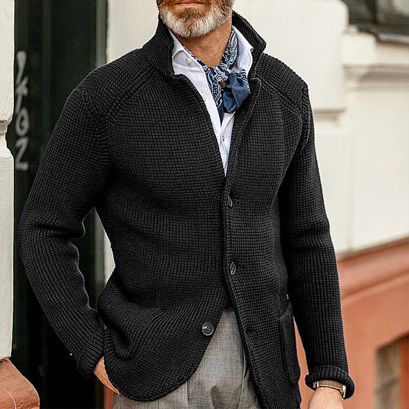 Herre Cardigan med Tidløst Design 5