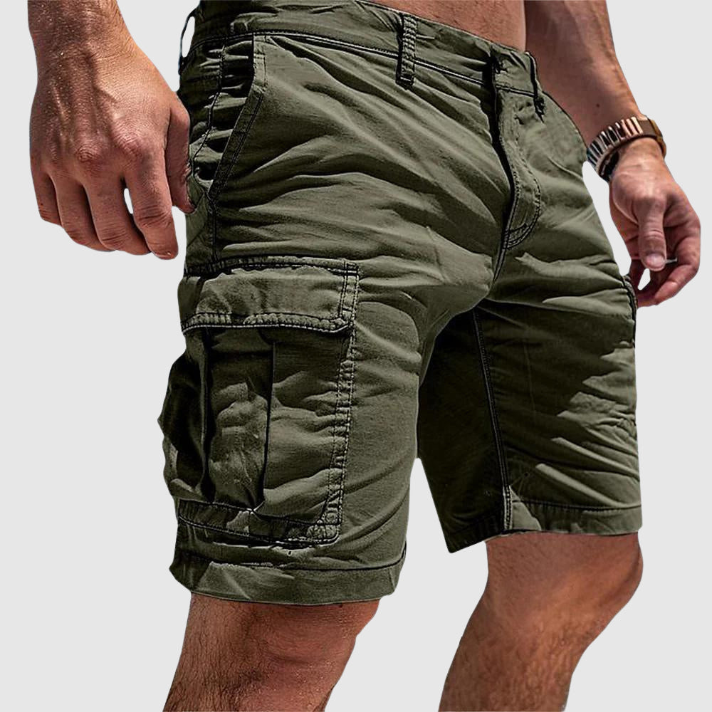 Herre Cargo Bermuda Shorts Praktisk Design 1