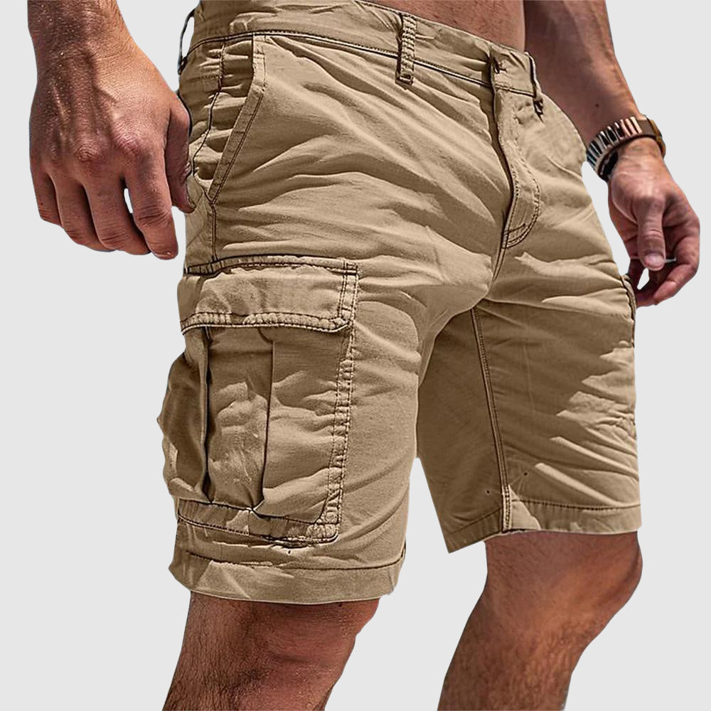 Herre Cargo Bermuda Shorts Praktisk Design 3