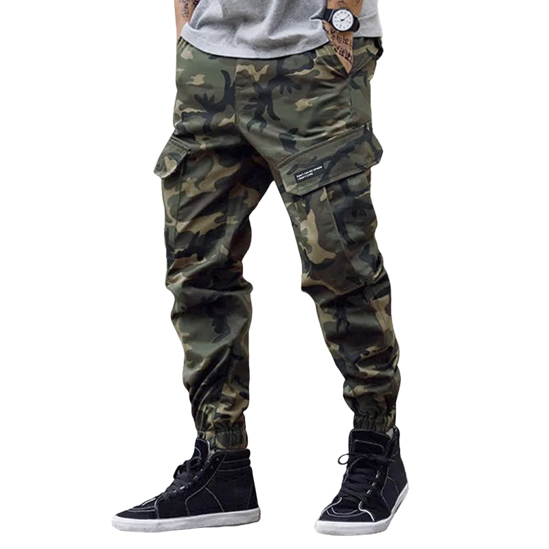 Herre Cargo Joggebukser Kamuflasje 0