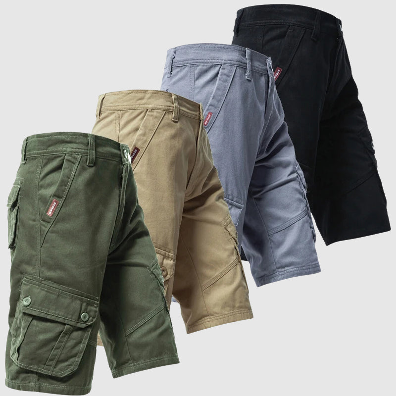 Herre Cargo Shorts Militærinspirert Stil 1