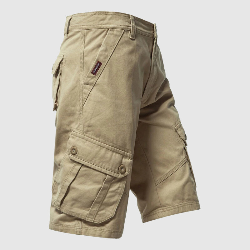 Herre Cargo Shorts Militærinspirert Stil 8