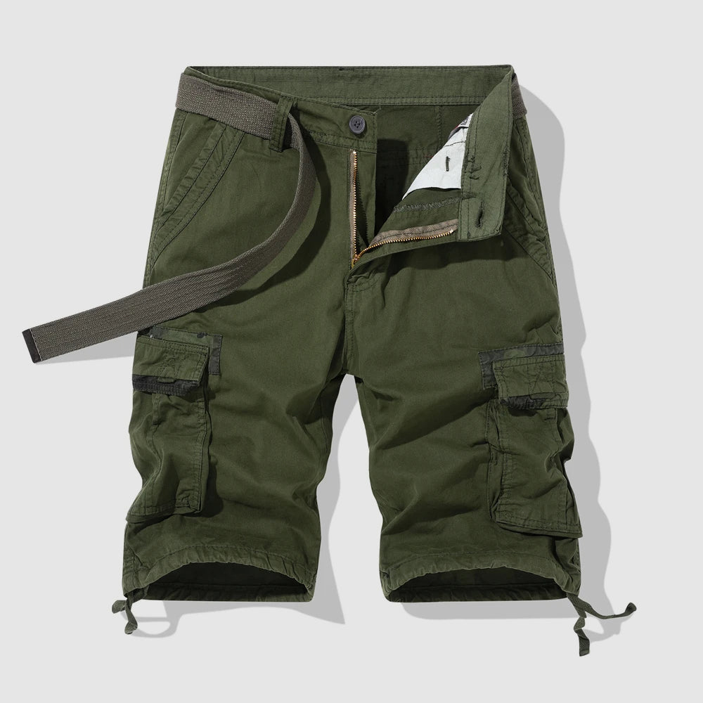 Herre Cargo Shorts Safari Stil 2