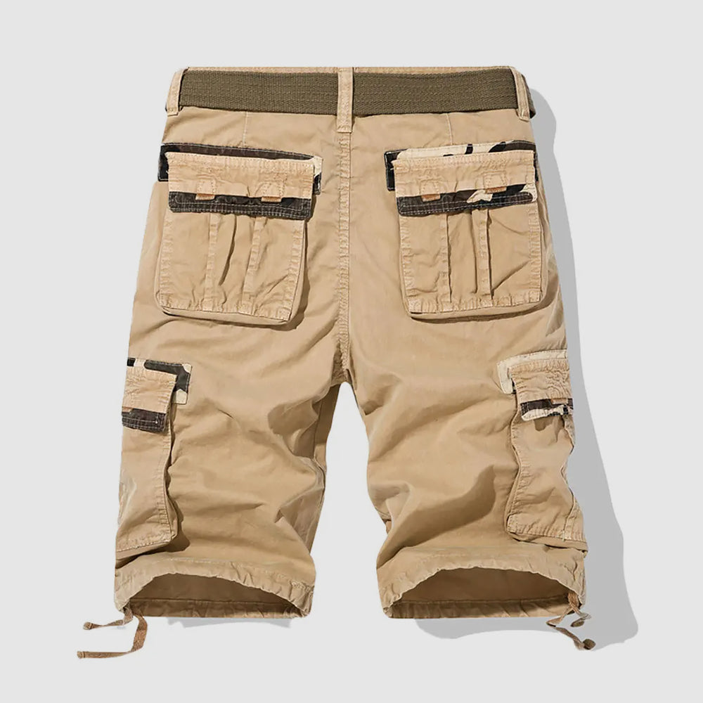 Herre Cargo Shorts Safari Stil 5