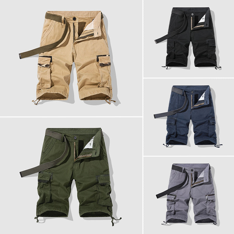 Herre Cargo Shorts Safari Stil 6