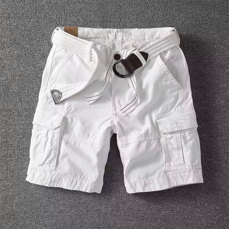 Herre Cargo Shorts med Justerbar Midje 2