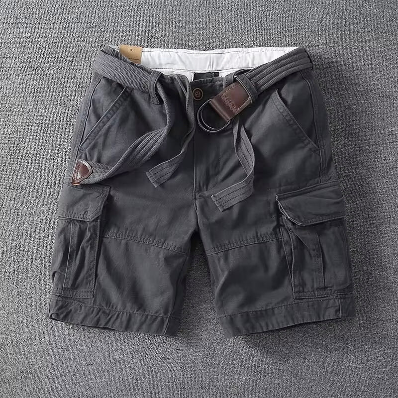 Herre Cargo Shorts med Justerbar Midje 3