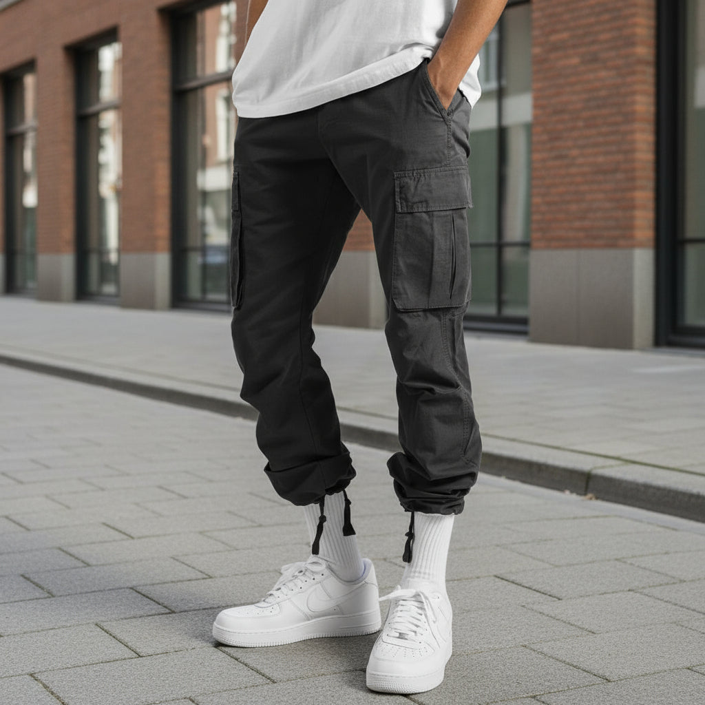 Herre Cargobukser Moderne Stil 5