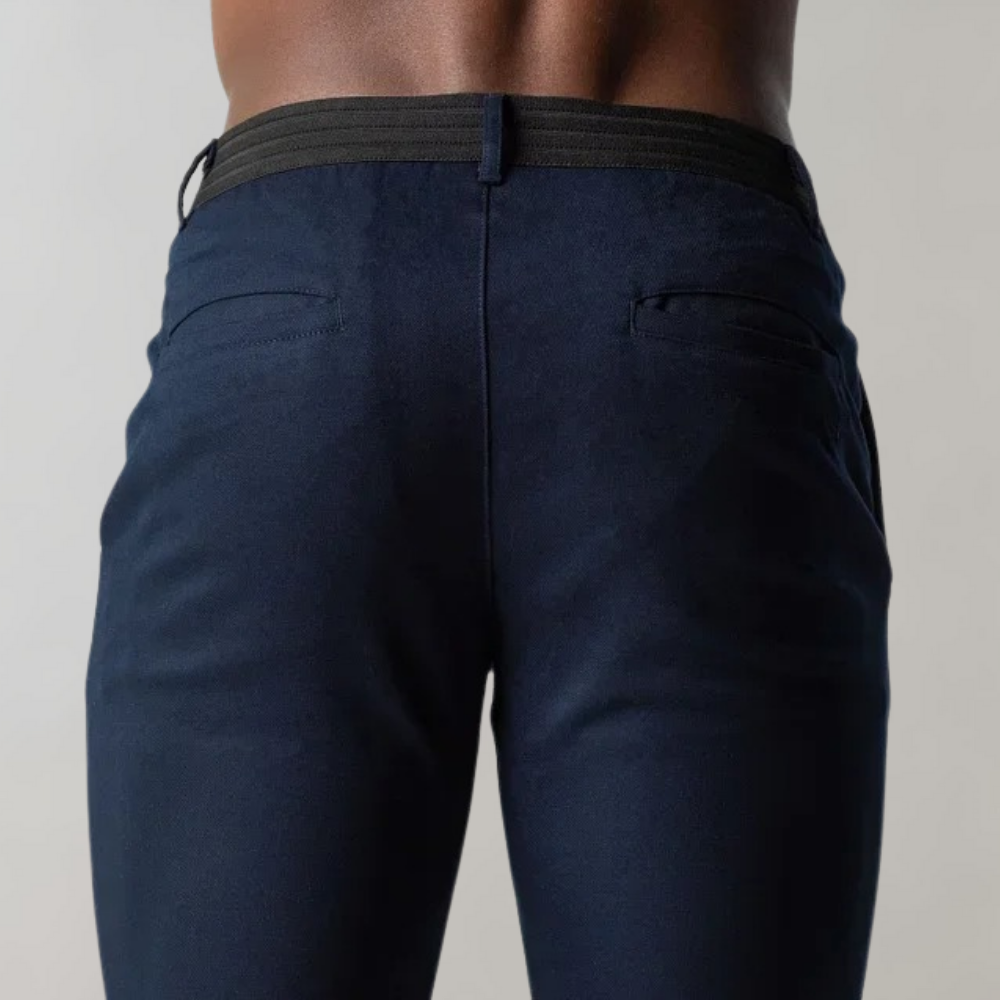 Herre Chino Bukser Komfortabel Stil 1