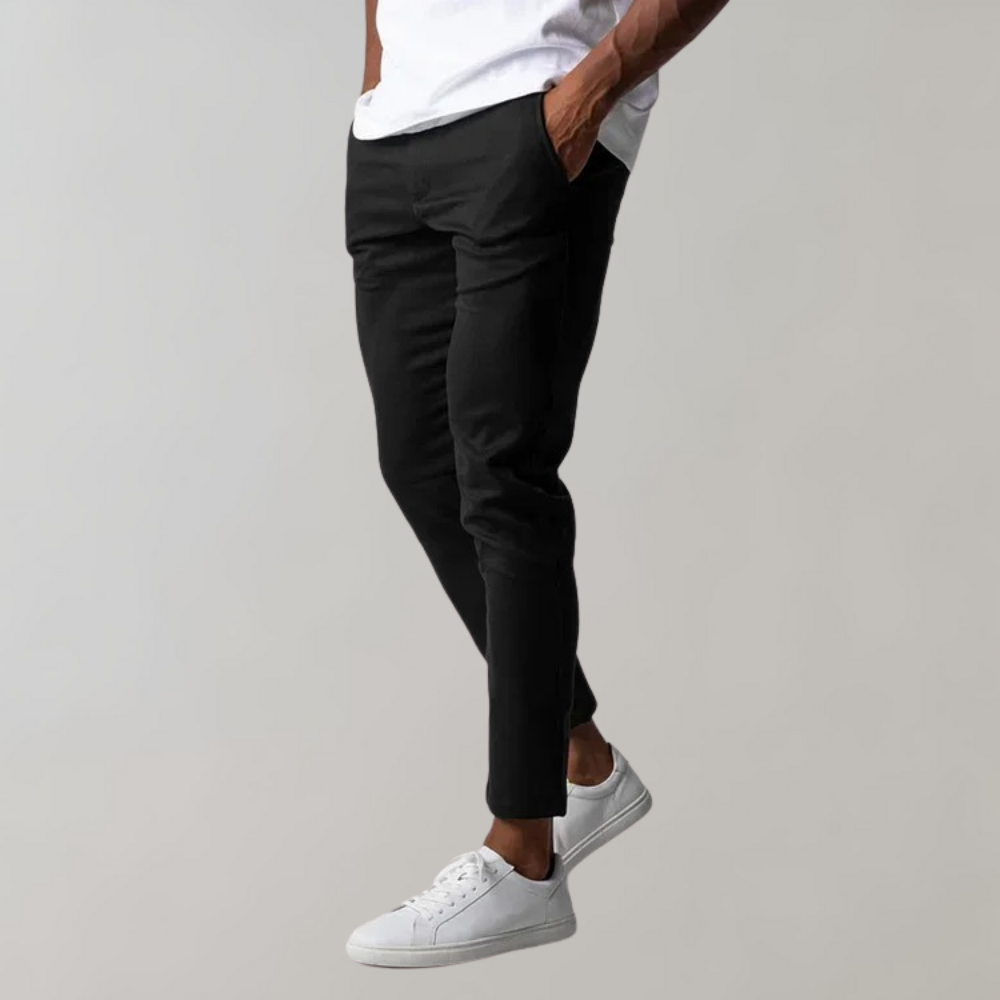 Herre Chino Bukser Komfortabel Stil 3