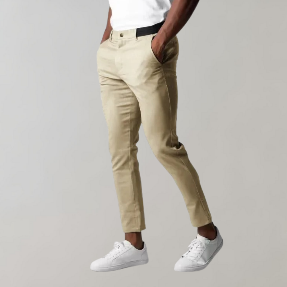 Herre Chino Bukser Komfortabel Stil 7