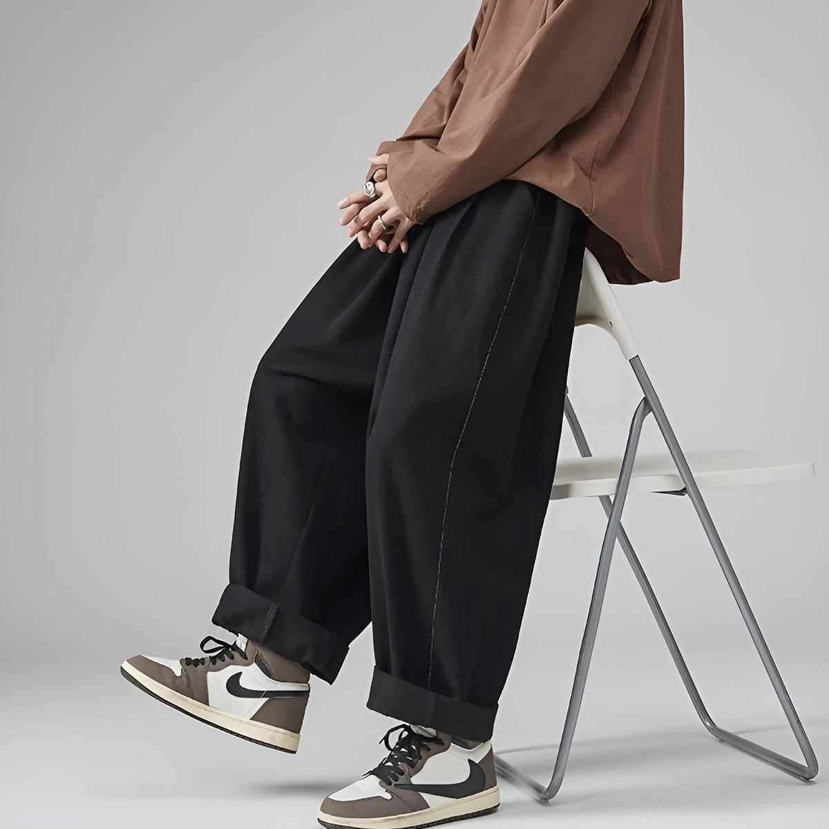 Herre Chinos Harem Bukser 4