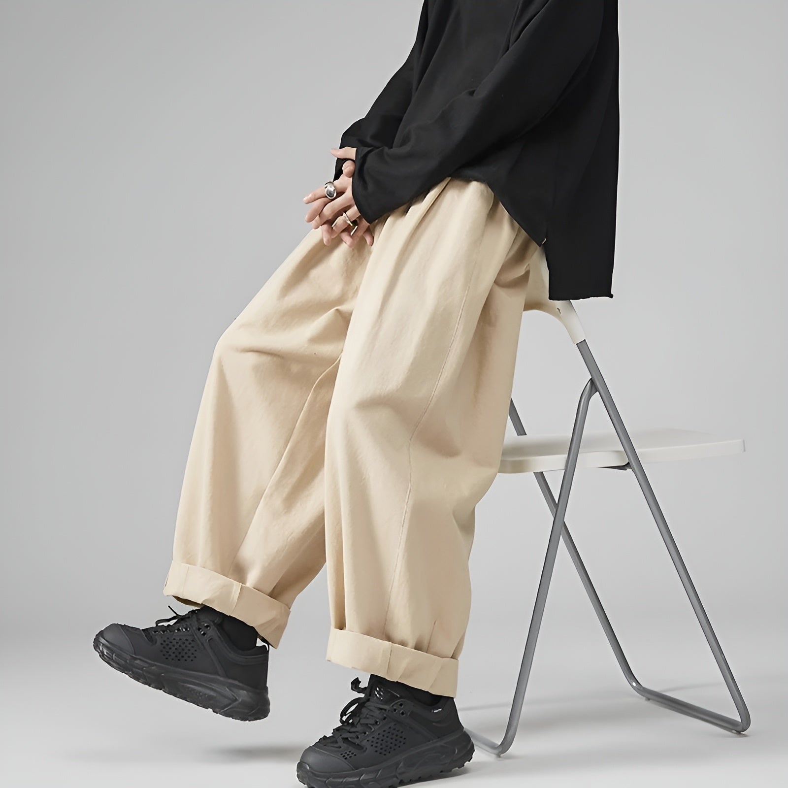 Herre Chinos Harem Bukser 6