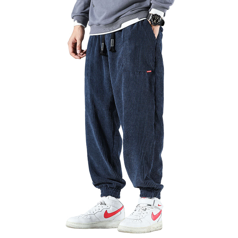 Herre Cordbukser med Stilig Design 0