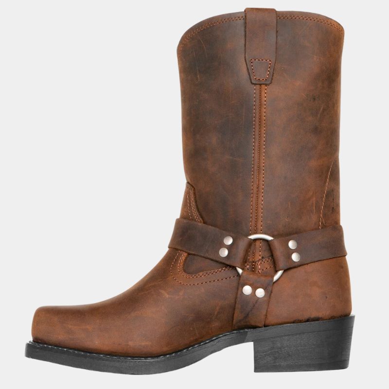 Herre Cowboy Støvler i Vintage Stil 5