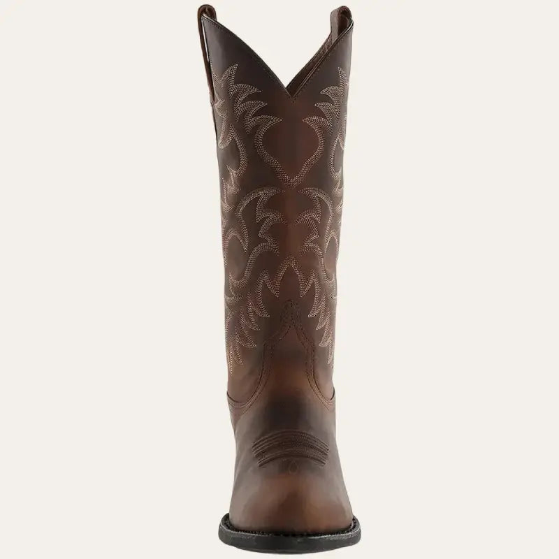 Herre Cowboylaarzen Westernlook Syntetisk Lær 1