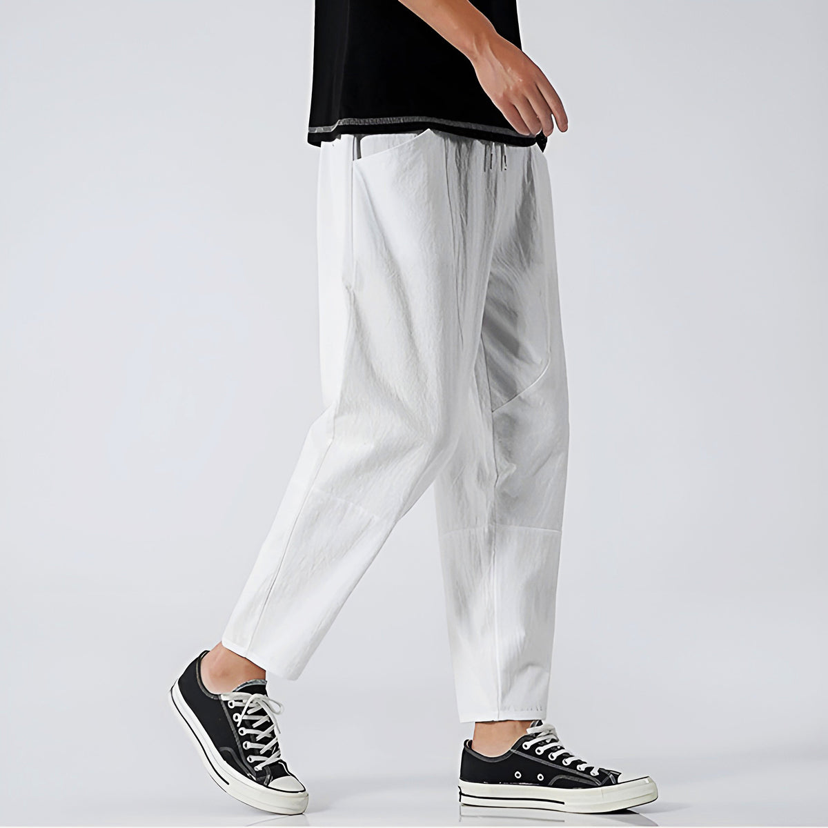 Herre Cropped Bukser Urban Stil 3
