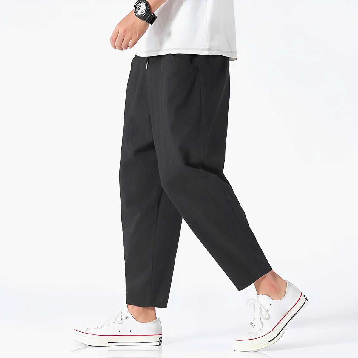 Herre Cropped Bukser Urban Stil 4