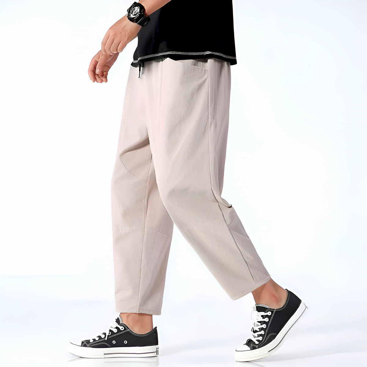 Herre Cropped Bukser Urban Stil 5