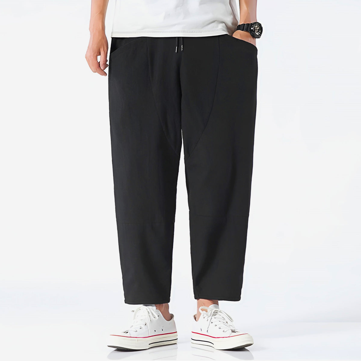 Herre Cropped Bukser Urban Stil 6