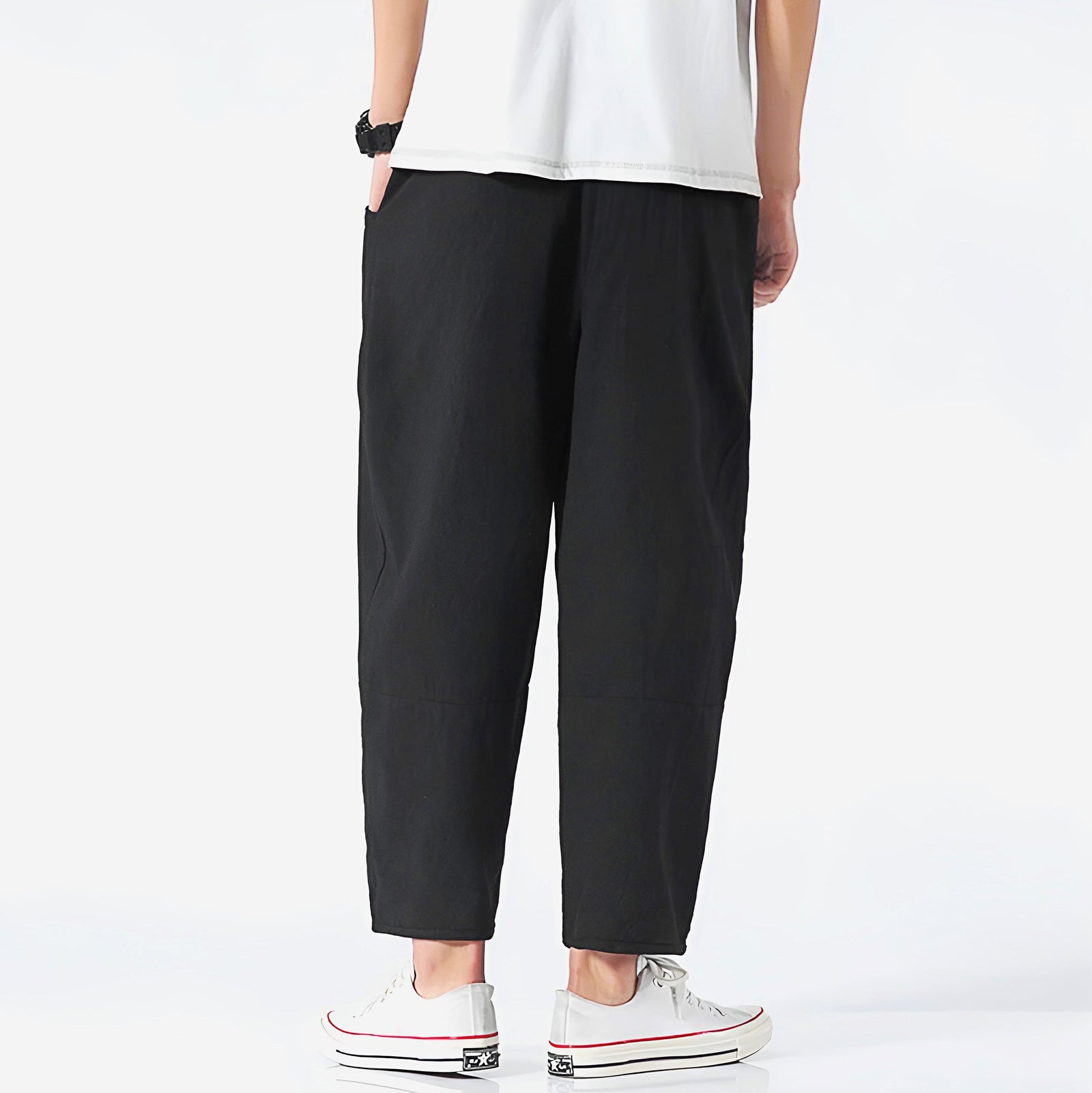 Herre Cropped Bukser Urban Stil 8