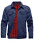 Herre Denim Jakke med Flanell Fôr 3