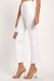 Herre Denim Jeans Avslappet Slitt Hvit 2