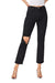 Herre Denim Jeans Avslappet Slitt Svart 0