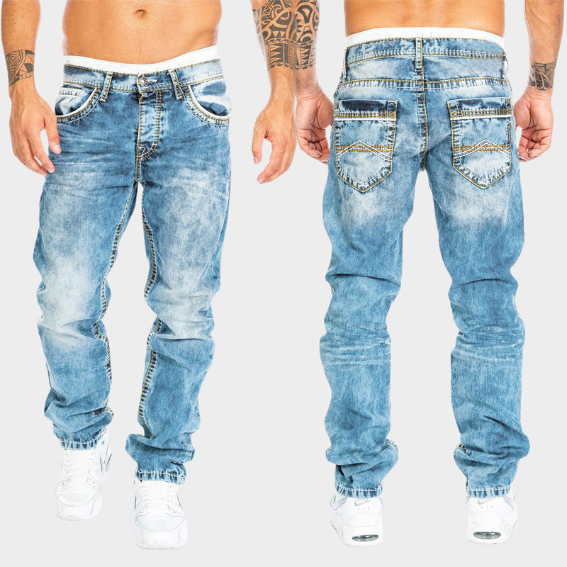 Herre Denim Jeans Slim Fit 2