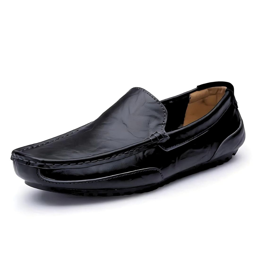 Herre Driving Loafers Lær Tidløs Komfort 6