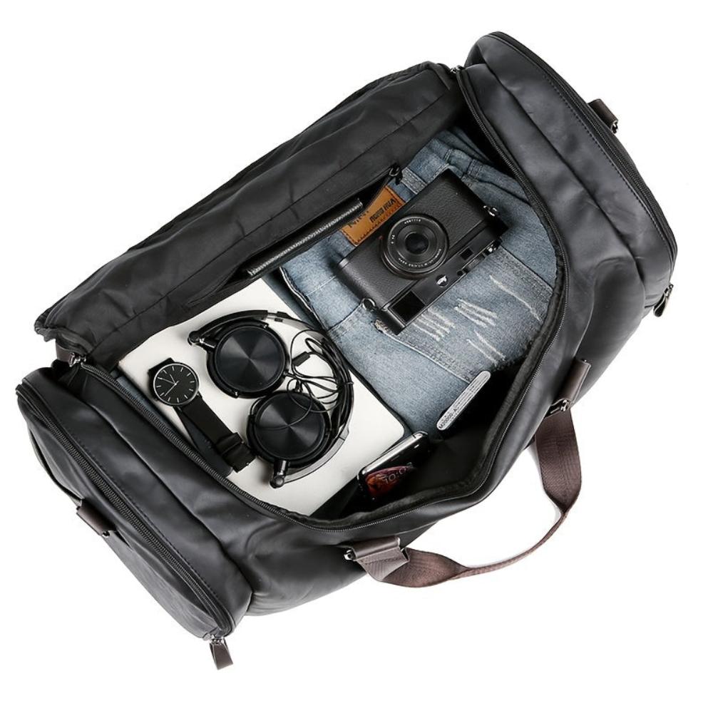 Herre Duffle Bag Tofarget Design 3