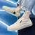 Herre Espadrilles i Sporty Stil i Svart og Hvit 1