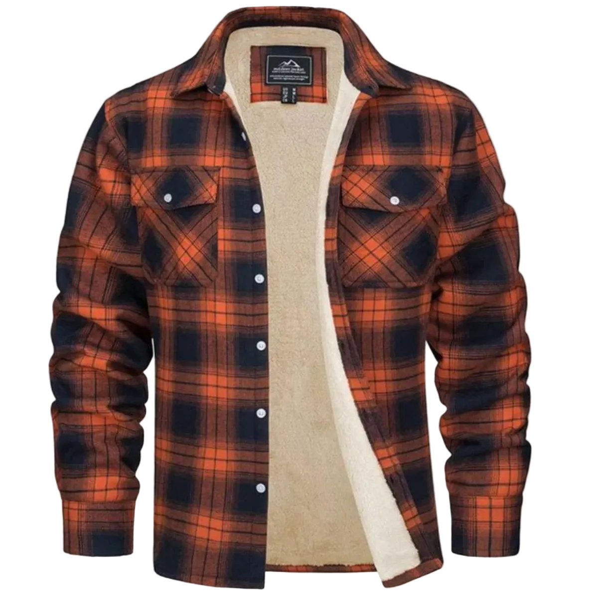 Herre Fleecevest Rutete Stil 0