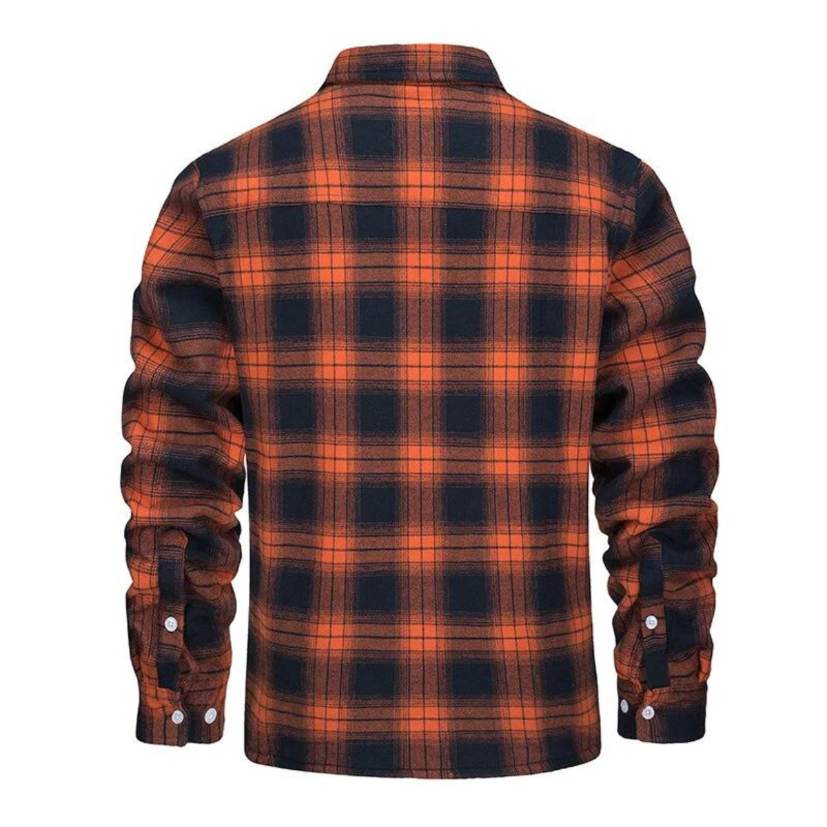Herre Fleecevest Rutete Stil 1
