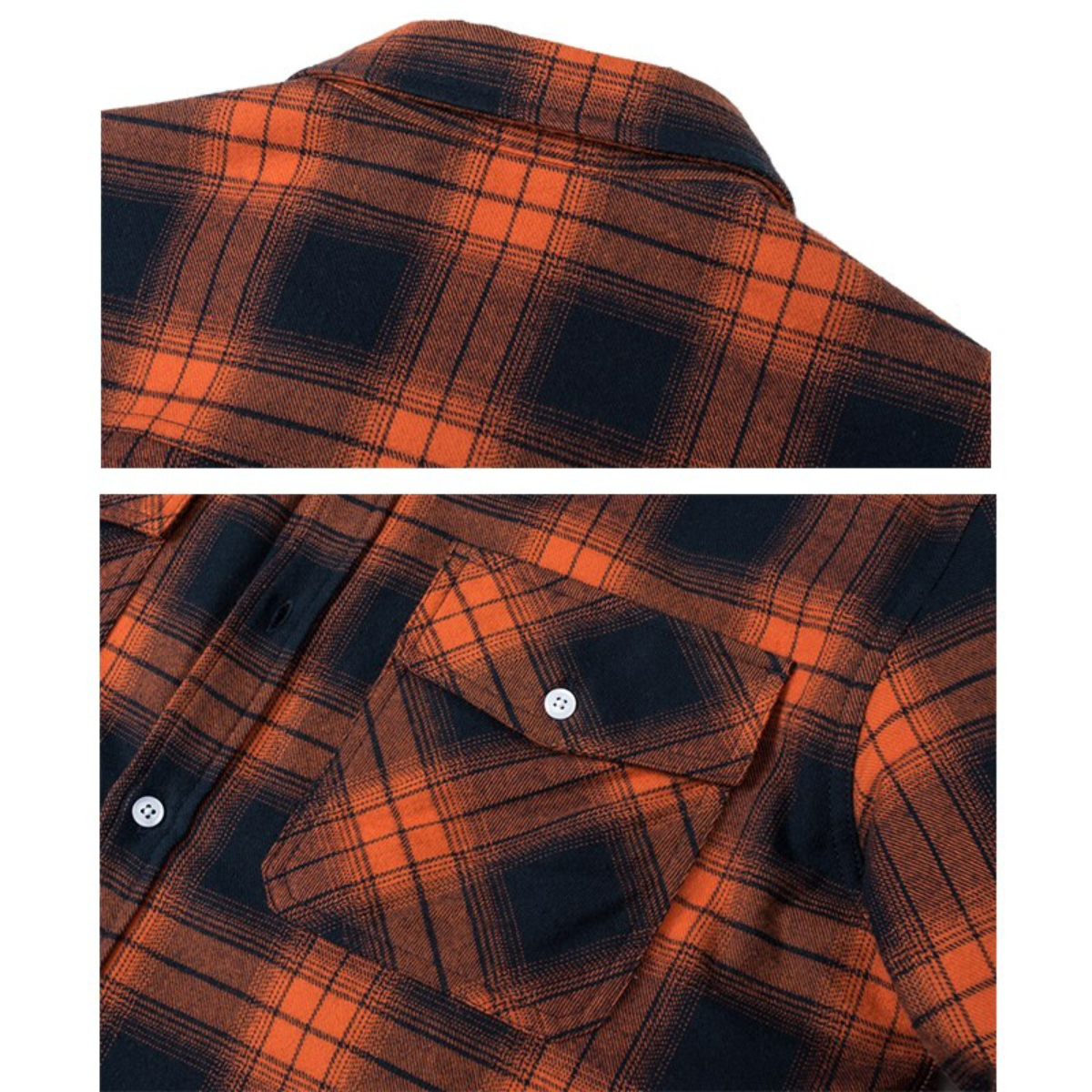Herre Fleecevest Rutete Stil 2