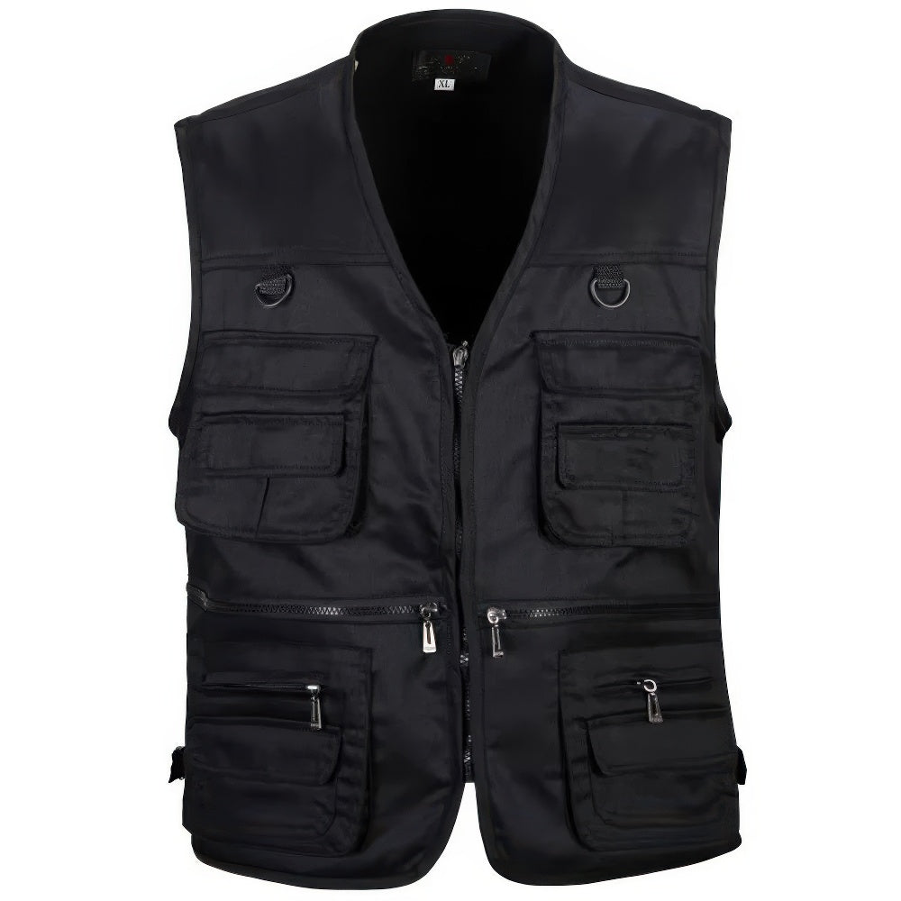 Herre Flerbruks Vest med Lommer 1