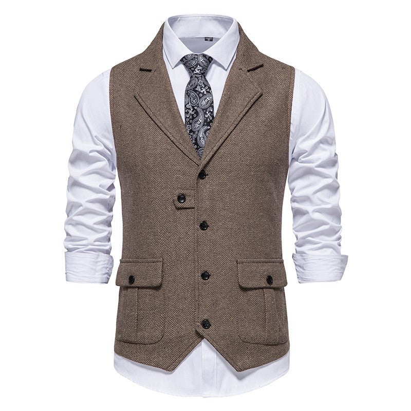Herre Fritidsvest for Kontorantrekk 0