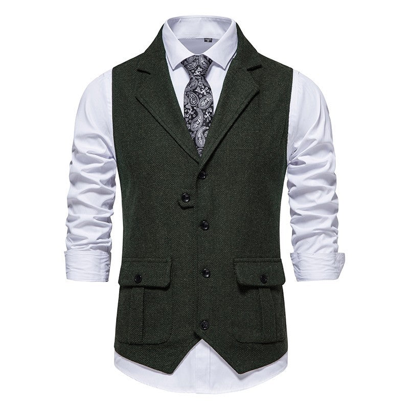 Herre Fritidsvest for Kontorantrekk 6