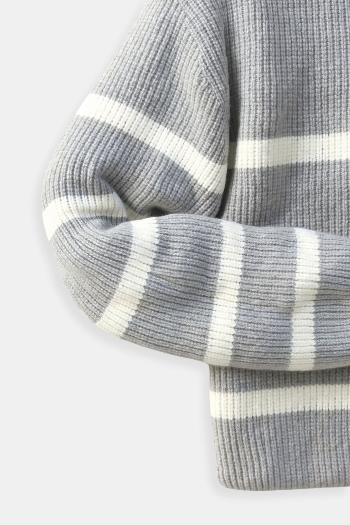 Herre Genser Half Zip Klassisk Stil 5