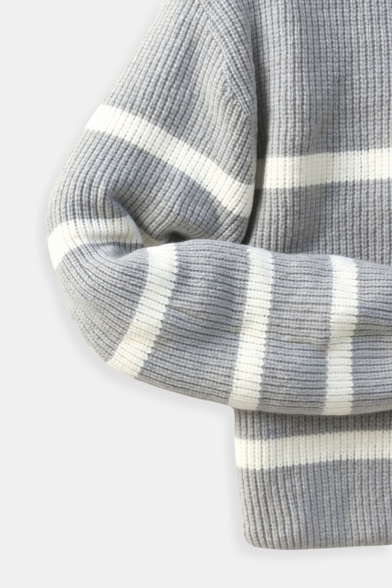 Herre Genser Half Zip Klassisk Stil 5