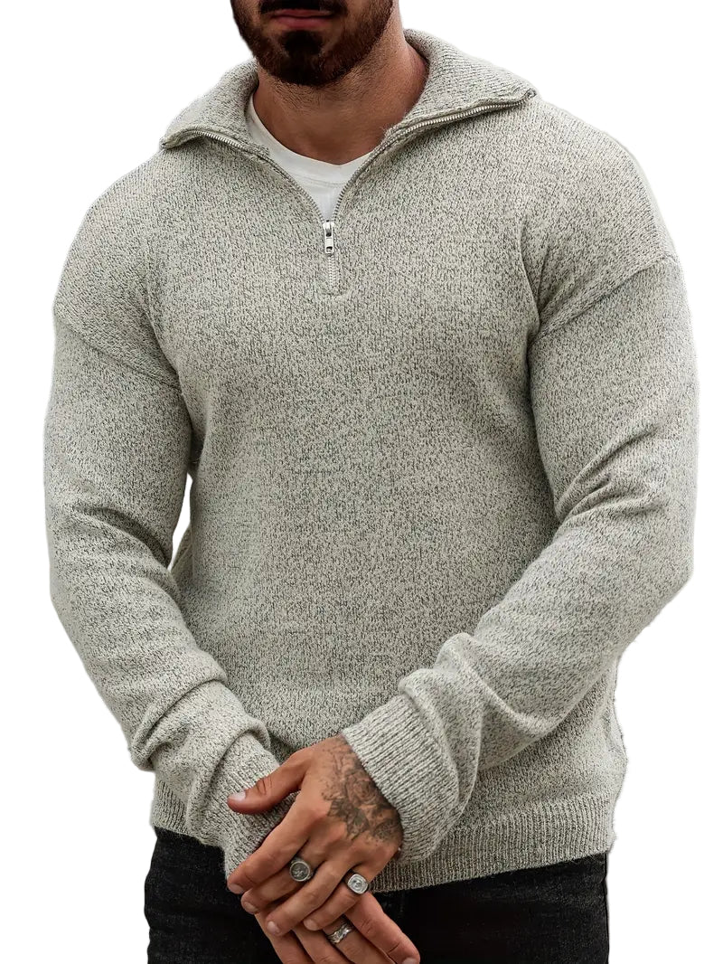 Herre Genser Half Zip Stilfull Design for Alle Anledninger 0