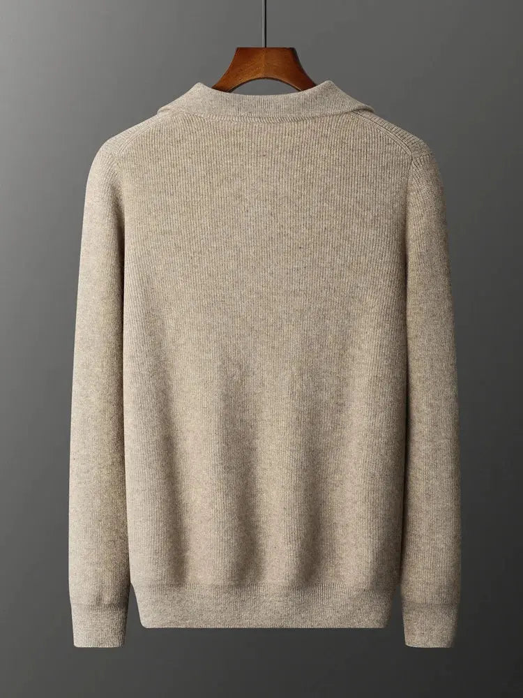 Herre Genser Halv Glidelås Moderne Design For Alle Anledninger 2