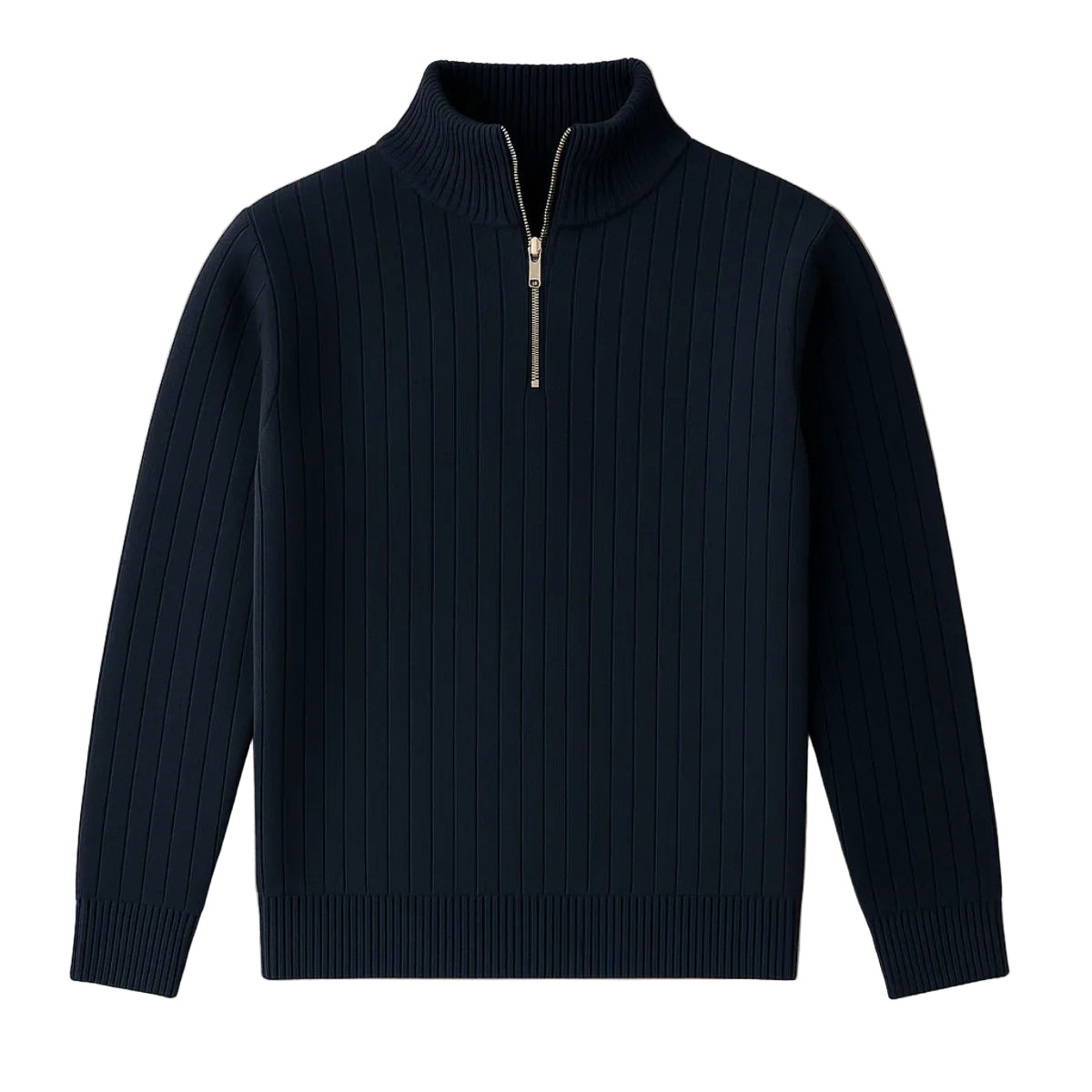 Herre Genser Halv Zip Moderne Design og Komfort 0