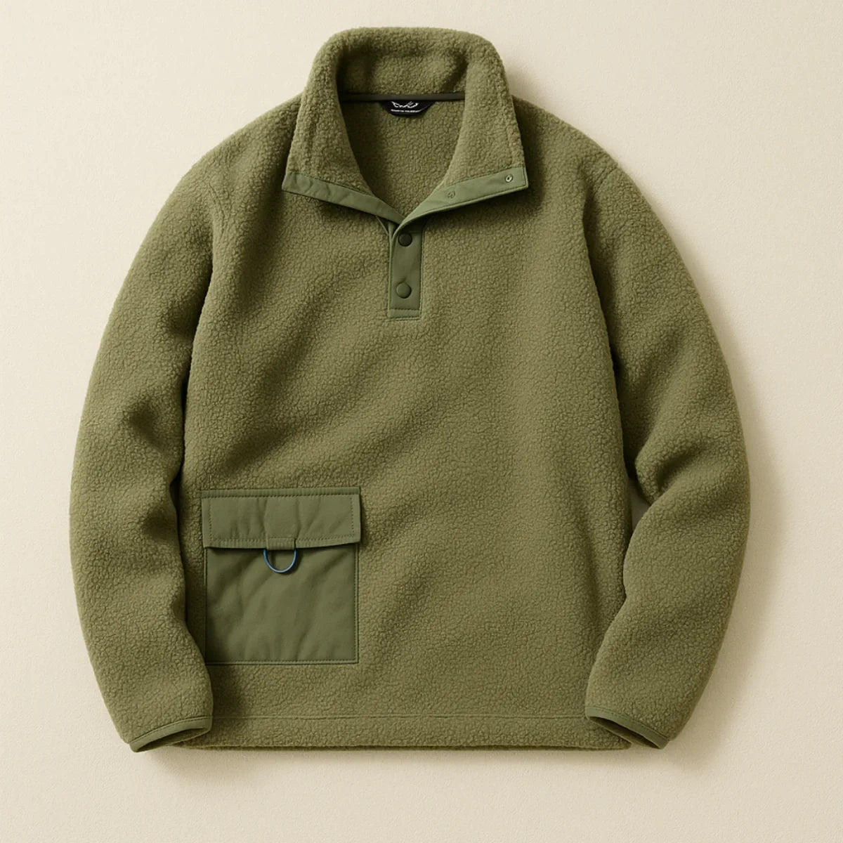 Herre Genser Sherpa Stil Trendy Avslappet Design 3