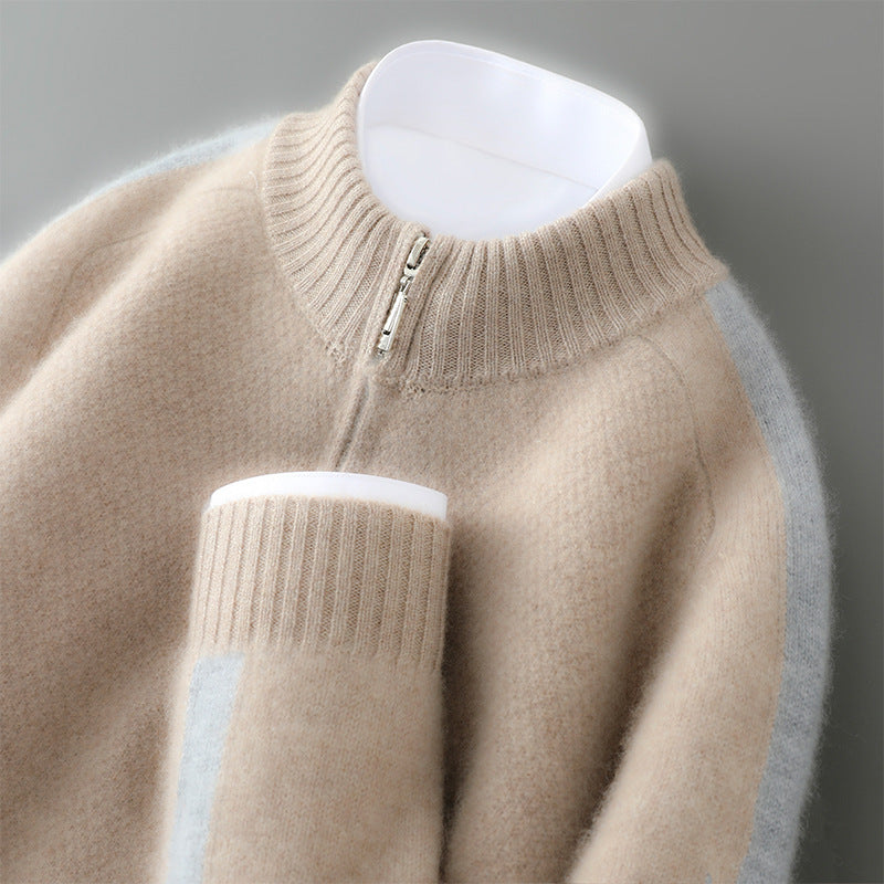 Herre Genser Tidløs Design Moderne Stil 2
