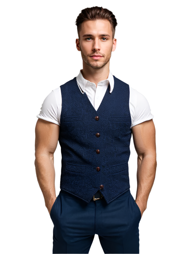 Herre Gilet Moderne Design 100% Polyester 0