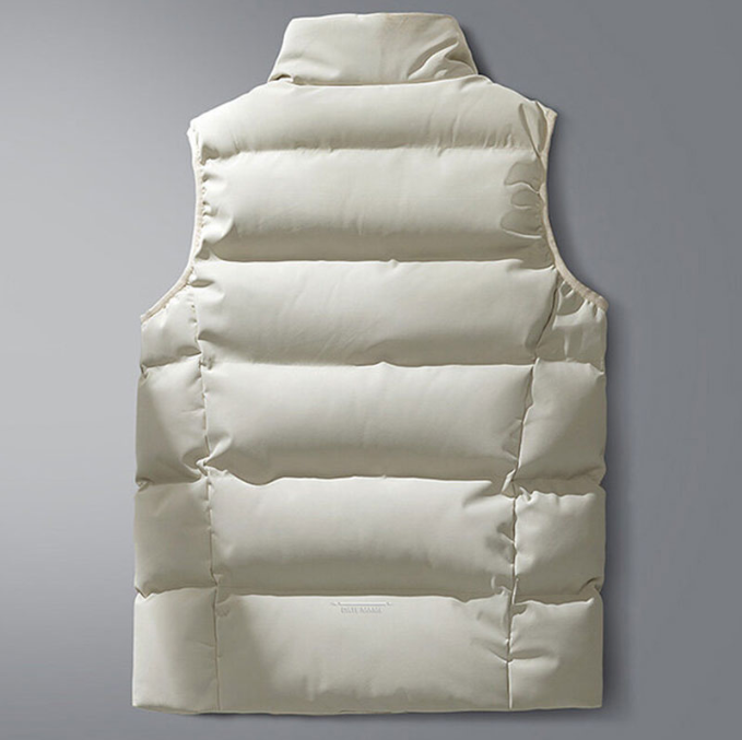 Herre Gilet med Glidelås Lett Design 1