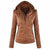 Herre Gothic Kapuzenjakke Vintage-inspirert 0