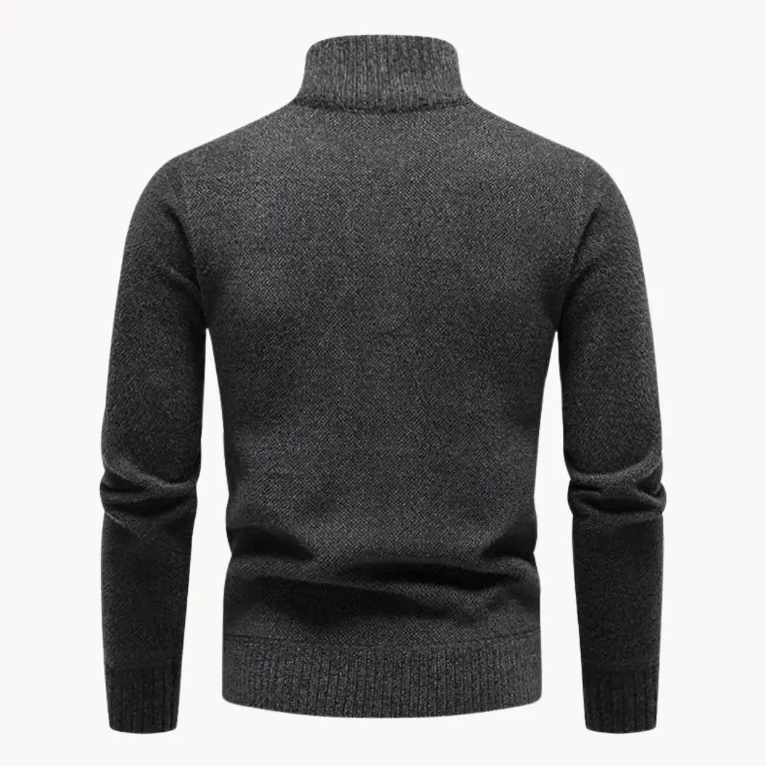 Herre Half Zip Genser Moderne for Hverdagsbruk 2