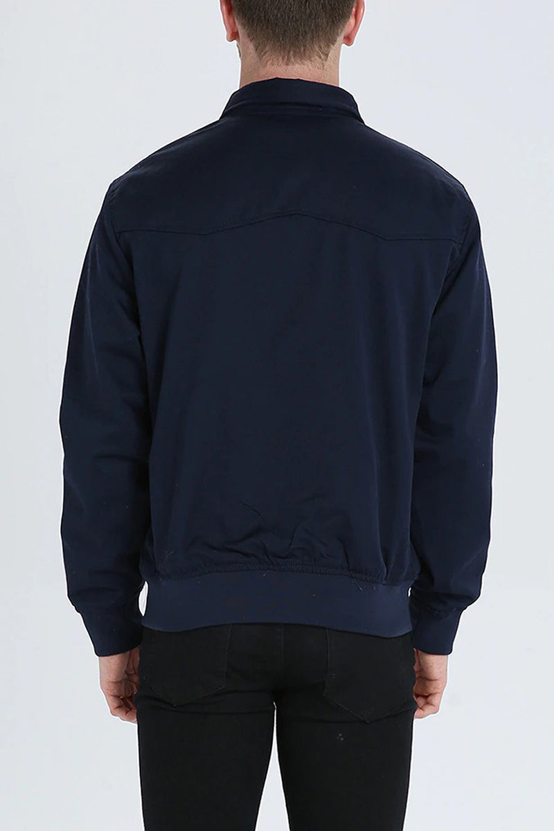 Herre Harrington-Jakke med Klassisk Design 2